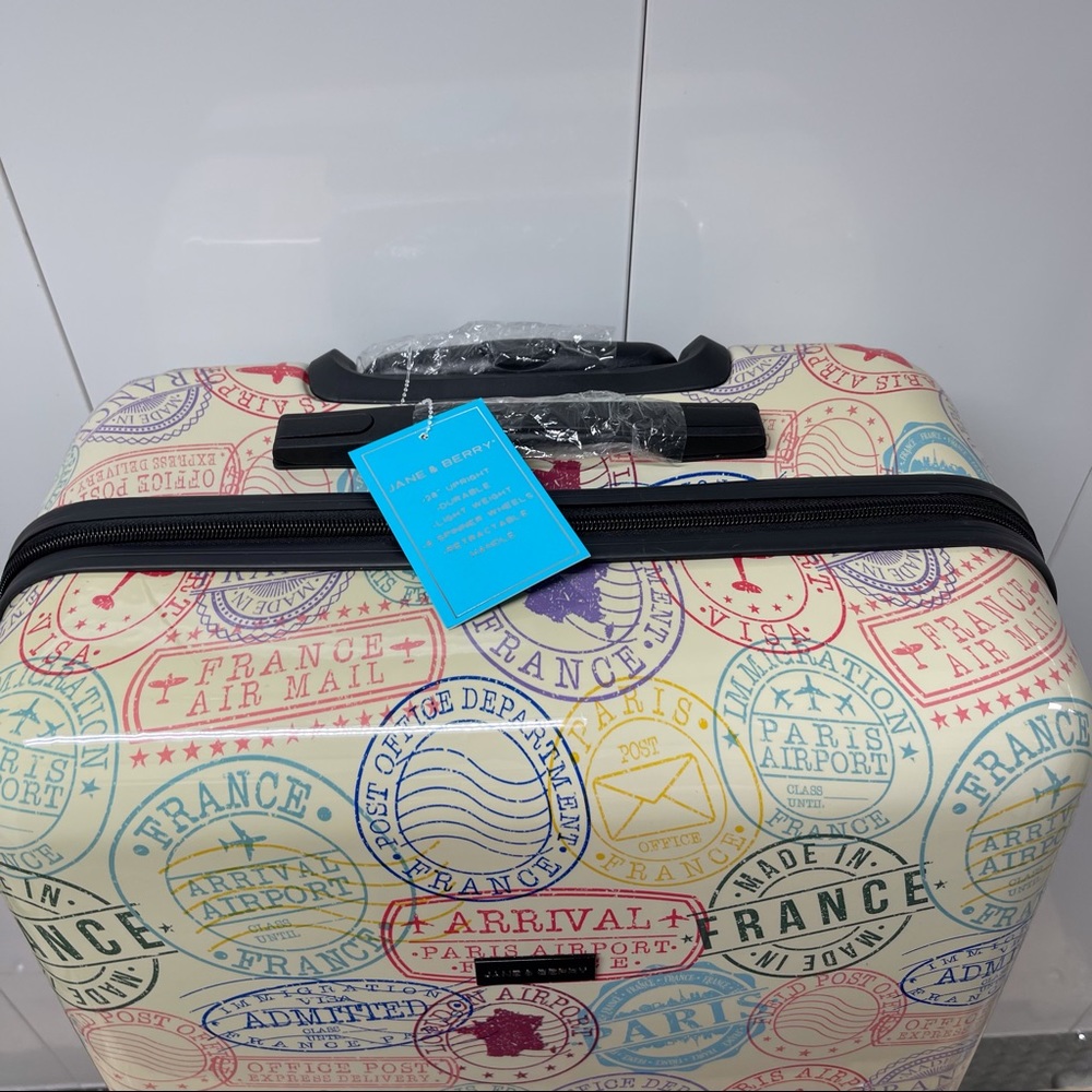 🇫🇷SOLD! HOST PICK! NWT JANE & BERRY PARIS SUITCASE - Picture 4 of 10